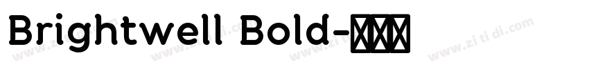 Brightwell Bold字体转换 Brightwell Bold字体转换